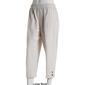 Womens Emily Daniels Solid Sheeting Capri Pants with Pockets - image 6