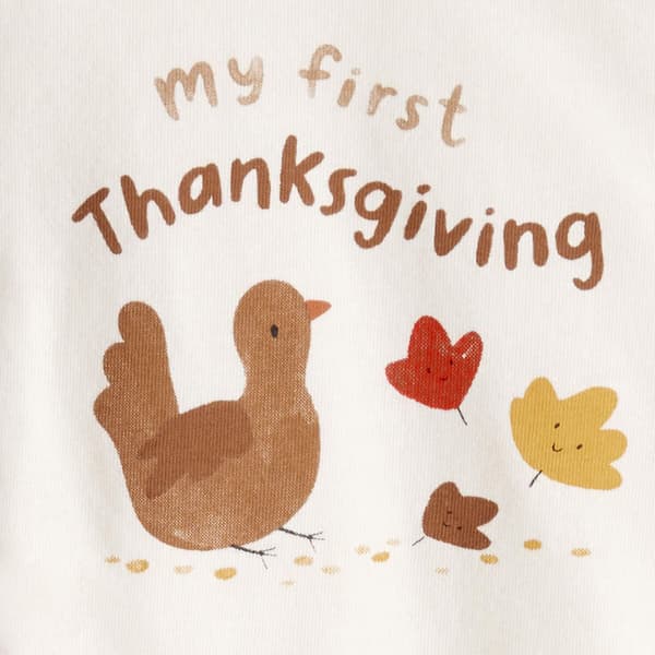 Baby Unisex &#40;NB-18M&#41; Carter''s&#174; 1st Thanksgiving Bodysuit & Pants