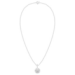Nova Star(R) Sterling Silver 1/8ctw. Lab Grown Diamond Paw Pendant