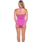 Womens Jones New York Cross Front Halter One Piece Swimsuit - image 3