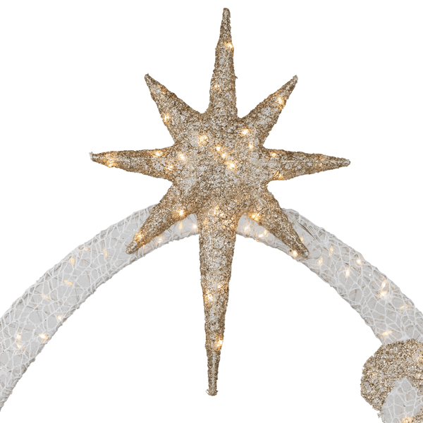 Northlight LED Holy Family Nativity Scene Outdoor Christmas Décor