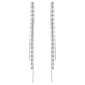 Silver-Tone Cup Chain Shoulder Duster Earrings - image 1