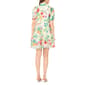 Womens MSK Short Sleeve Floral Babydoll A-Line Dress - image 4