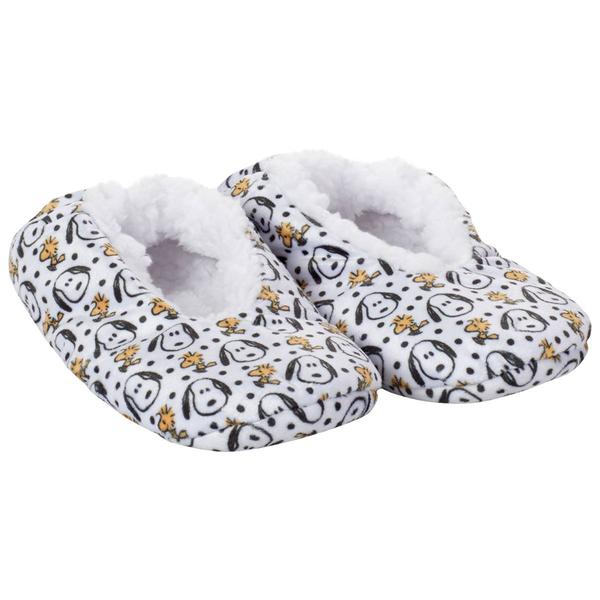 Womens Peanuts Snoopy Slipper Socks - image 