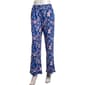 Womens Muk Luks Etched Floral  Capri Pajama Pants - image 2