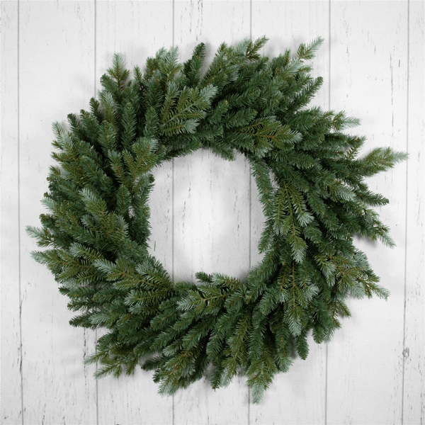 Northlight Real Touch™ 36in. Blue Spruce Christmas Wreath