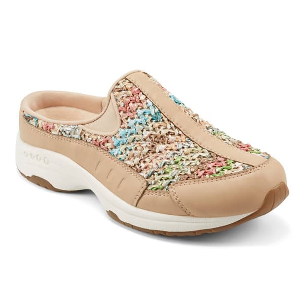 Womens Easy Spirit Traveltime Woven Clogs