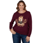 Plus Size Ruby Rd. English Countryside Queen Corgi Dog Sweater - image 1