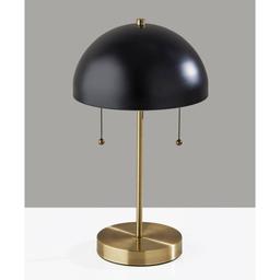 Adesso Bowie Black Table Lamp
