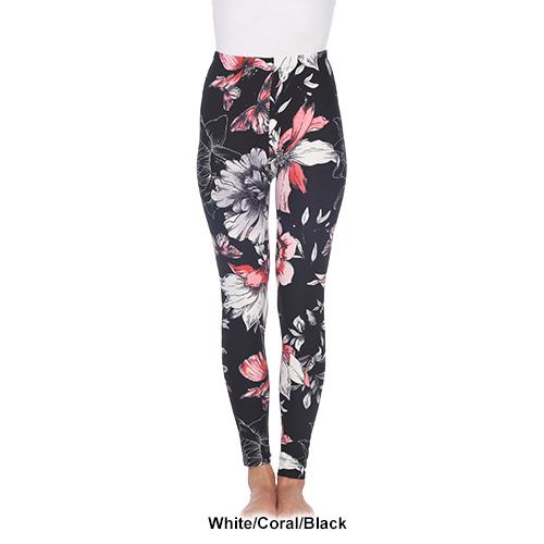 Womens White Mark Paisley Floral Leggings