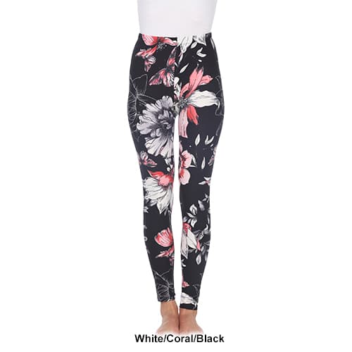 Womens White Mark Paisley Floral Leggings