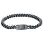 Mens Lynx Stainless Steel Franco Bracelet - image 2