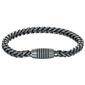 Mens Lynx Stainless Steel Franco Bracelet - image 2