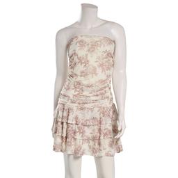 Juniors Madden Girl Floral Mesh Triple Tier Tube Dress