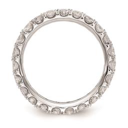 Pure Fire 14kt. White Gold Lab Grown Diamond Eternity Band