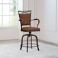 HH2 Home Bridgetown Tilt Base Metal Counter Height Swivel Stool - image 7