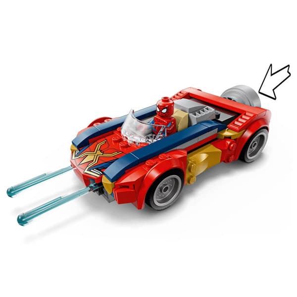 LEGO® Marvel Spiderman Car Vs Venomized Wolverine Building Kit