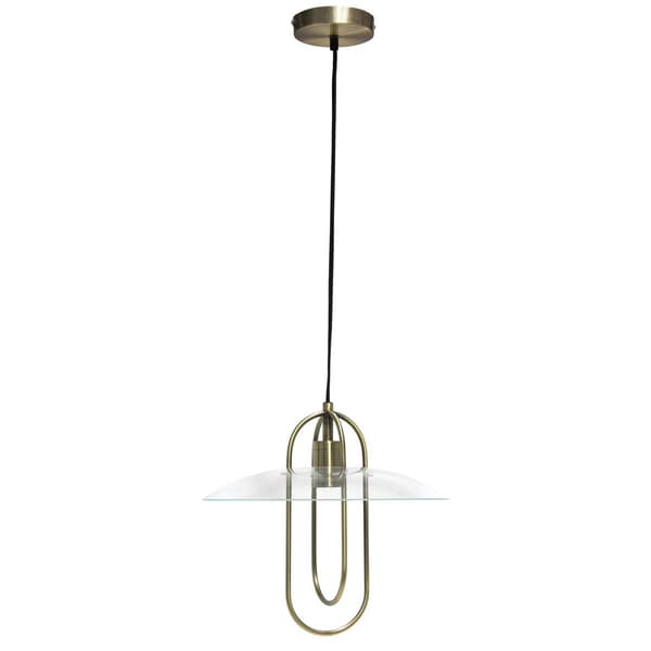 Lalia Home 1 Light Elongated Metal Pendant Light