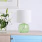Simple Designs 13.7in. Glass Table Lamp - image 9