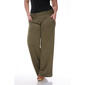 Plus Size White Mark Solid Palazzo Pants - image 1