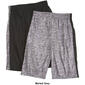 Mens Ultra Performance  2pk. Marled & Solid Side Panel Shorts - image 4
