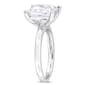 Sterling Silver 4ctw. White Moissanite Solitaire Ring - image 3