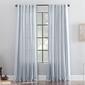 Denza Woen Global Slub Sheer Back Tab Panel Curtains - image 1