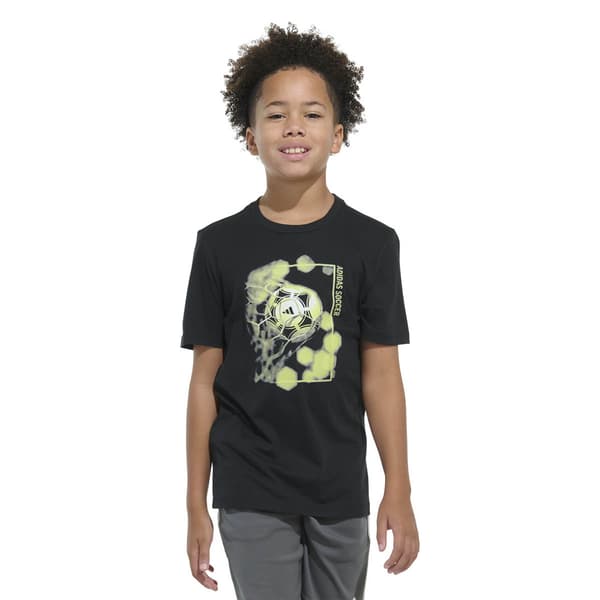 Boys (8-20) adidas(R) Short Sleeve Heat Map Soccer Tee