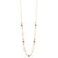 Ashley Cooper(tm) Coral Multi Beaded Long Link Necklace - image 1