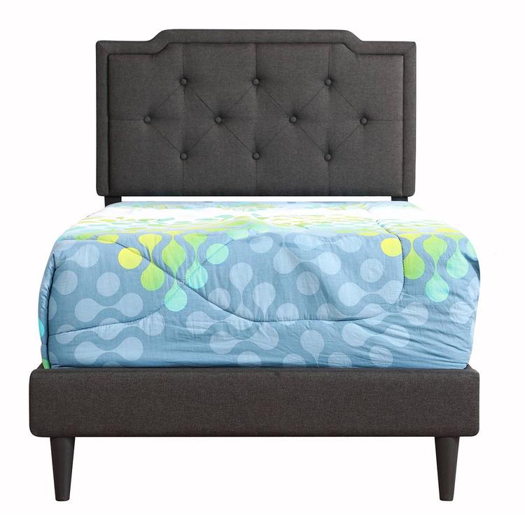 Passion Furniture Deb Adjustable Panel Bed Frame - Twin