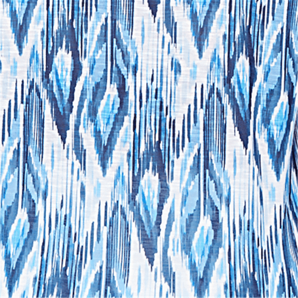 Plus Size Alfred Dunner Mykonos Ikat Embellished Blouse