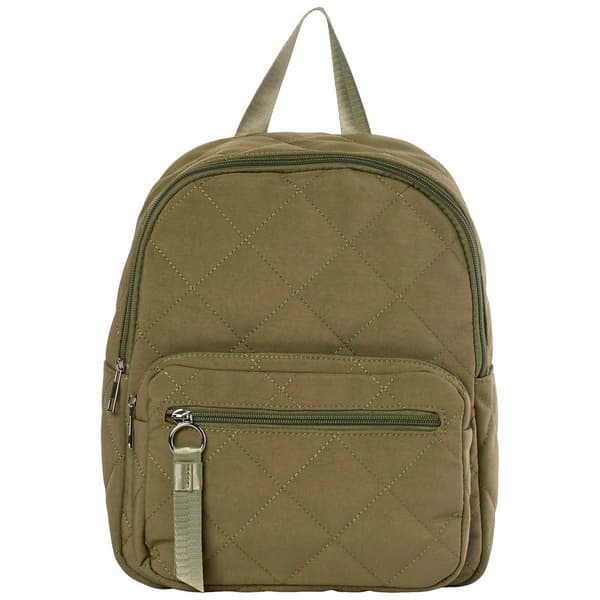 DS Fashion NY Quilted Nylon Backpack - image 