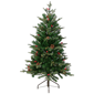 Northlight Real Touch™ 4.5ft. Pre-Lit Noble Spruce Christmas Tree - image 2