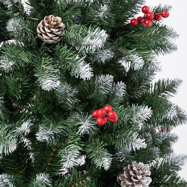 National Tree 7.5ft Cullen Slim Pine Christmas Tree