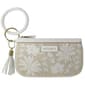 Womens Nanette Lepore Sanai Embroidered Canvas Wristlet - image 1