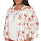 Plus Size Alfred Dunner Spice Market Paisley Floral Collared Two - image 5