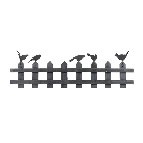 9th & Pike&#174; Distressed Metal Bird Decor