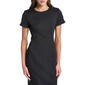 Womens Calvin Klein Short Sleeve Solid Crepe Sheath Dress - image 4