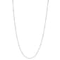 Design Collection Silver-Tone Twisted Bead Station Necklace - image 1