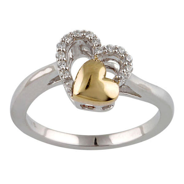 Eternal Promise&#40;tm&#41; Two Hearts Promise Ring - image 