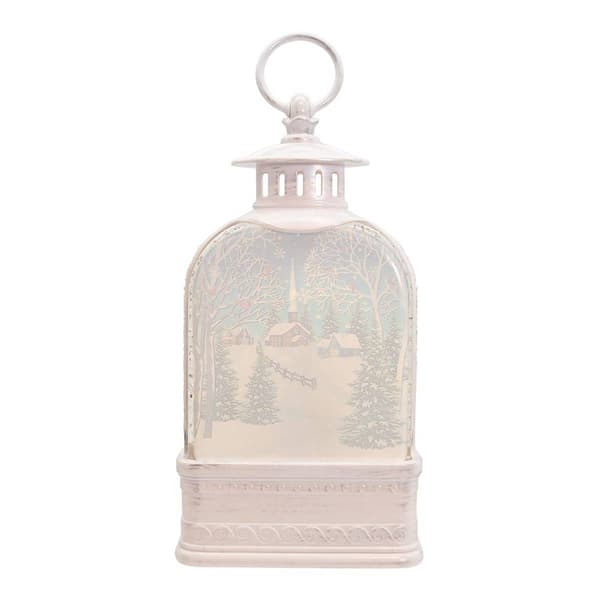Kurt S. Adler 10in. Warm White LED Lighted Cardinal Lantern