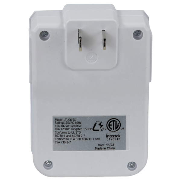 Northlight 24-Hour Electronic Mechanical Countdown Timer