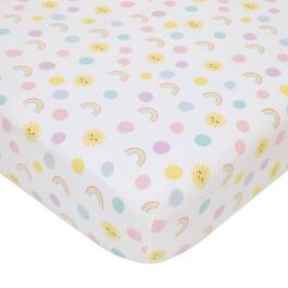 NoJo Happy Days Fitted Crib Sheet