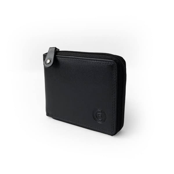 Mens Club Rochelier Traditional Zip-Around Billfold