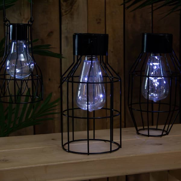 Northlight Seasonal 9.5in. Outdoor Hanging Solar Lantern