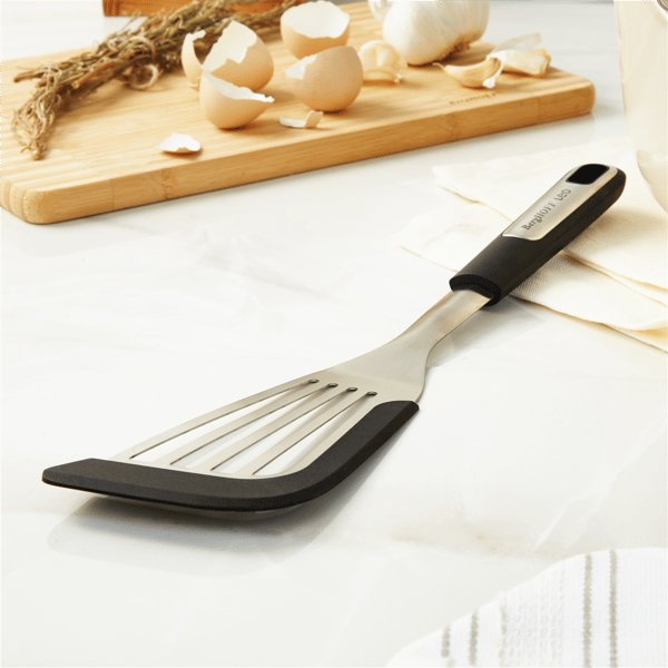 BergHOFF Leo Graphite Stainless Steel Slotted Fish Turner