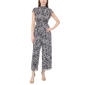 Petite MSK Flutter Sleeve Mock Neck Jumpsuit - image 1