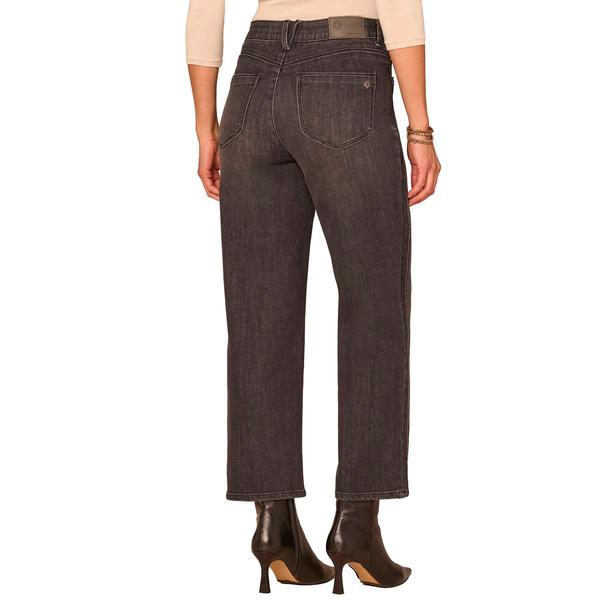 Womens Democracy "Ab"solution® High Rise Black Straight Leg Jeans