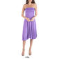 Womens 24/7 Comfort Apparel Strapless Dress With Pleats - image 7