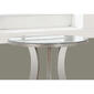 Monarch Specialties Round Mirrored End Table - image 2